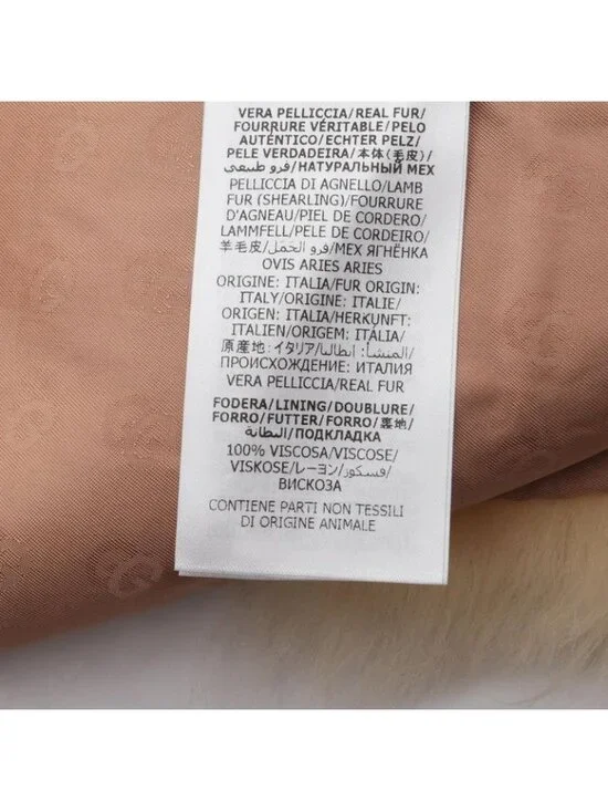 Gucci Scarf GG Logo Fa Beige - Picture 4 of 7
